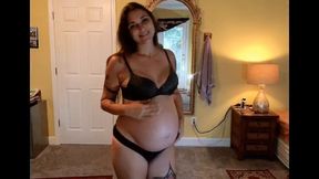 Maternity Panty Try-On