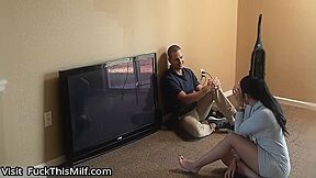 Curvy Latina Wife Cheats On Her Husband With The Cable Guy 2