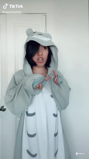 Girl in animal costume