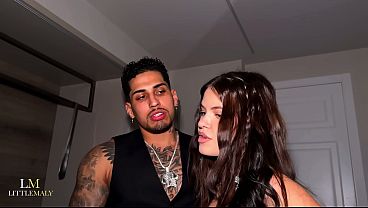 Multiple squirts & real DP - Hispanic slave Rossa Vax gangbanged by 3 BBC