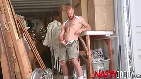 Bearded Stepdaddy Raw Fucks Muscular Bottom With Donnie Argento And Jack Dixon