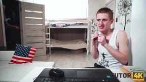 ”TUTOR4K. Educator is penetrated by blatant guy who invited COUGAR for fucking”