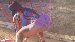 sai para uma corrida e acabei mamando um rola