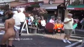 Shy Vanessa gets exposed on the streets