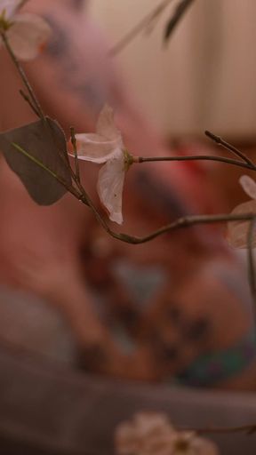 Hot Neighbors in Hot Tub