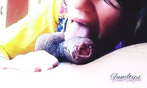 Cum In Mouth And Swallow Close-Up