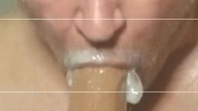 Jarmus stills cum and dildoes, slow slurping
