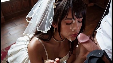 Hornyvanstevie AI - Horny Bride Wants to Fuck