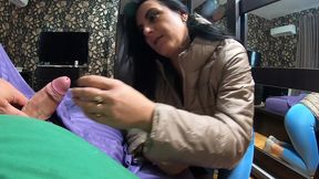 milfycalla- yoga pants, silk bedding and a lot of cum on my jackets