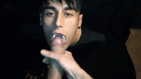 Vampire Eats 2 Cum Loads POV 1