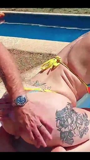 I Gape Katrina Punk's Ass and Fuck Her Feet Outdoors