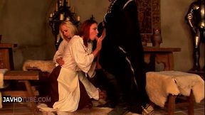 Carla Cox and Jasmina enjoy a hot Hardcore Threesome with passionate Kissing and