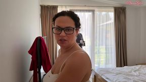 backstage! oksana katysheva s horny hubby films his wife & sasha paige in hot lesbian golden shower games