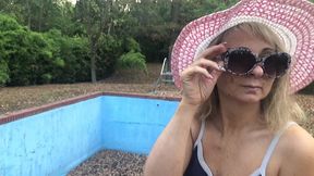 the pool technician - 4k pov: rough sex, dp & messy creampie