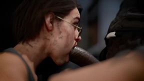 Jill Valentine - Super Desperate for Zombie's BBC