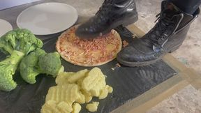 Part 1 - Making dinner for 2 in my black boots