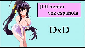 Audio JOI hentai con Akeno de DxD. Ella se rie de tu pene.