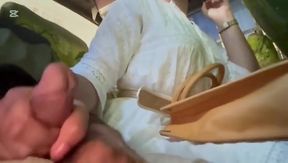 Public Bus Handjob with Random Girl
