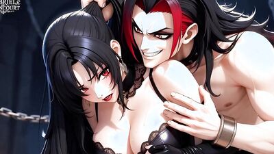 Watch the hottest monster porn ever made in Hentai 2 - vampire Gothic fantasies!