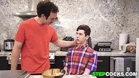 Stepdad And Twink Having Morning Bareback Sex