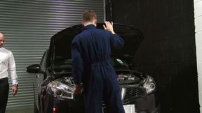 Ben Statham &amp; Valentin Solis, sexy twinks in sex by the car scene