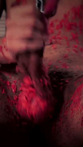 Horror Porn Candle Wax Ritual Summon A Sex Demon And Loud Cumshot Halloween   Clip 1