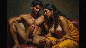 Indian aunty sex with her owner boy big cock satisfied tamil aunty