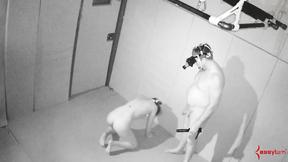 ”Kinky tied up babe gets toyed”