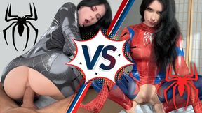 Passionate Spider Woman Vs Anal Fuck Lover Black Spider-girl!