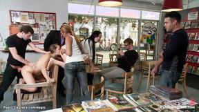 ”Babe booty & throat public screwed”