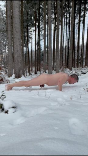 Nude Forest Snow Sport 1