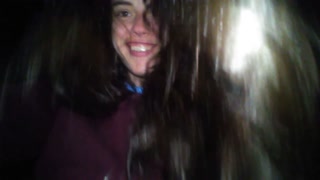 PinkMoonLust Hairy PeePee Girl Fetishist Freaky Urine Fetish Pisses in Dark Outside Outdoors Exhibit