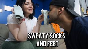Sweaty Workout Turns Into Foot Domination- 1080p