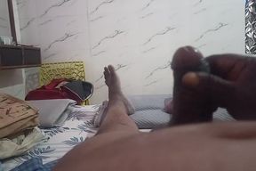 55 yrs indian dick getting ready to fuck pussy