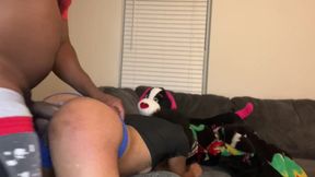 Lightskin baddie's perfect pussy and sloppy deepthroat