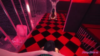 Wonder Woman Hentai - Wonderwoman Ties Up Guy To Suck And Fuck Him