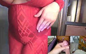 Leanne crow cock cumshot