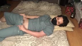 Russian Fellow Strokes Off To Homosexual Porn And Vigorously Blows A Load
