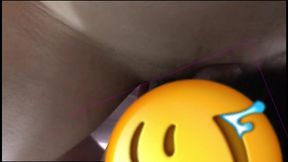 tight pussy gets stretched by big cucumber - latinos puercos