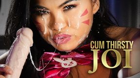 Cindy Starfall - Cum Thirsty JOI