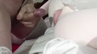 Emo Crossdresser Amateur Fucks Sex Doll in Solo Session