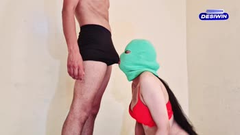 Salmacouple - Persian Maid's Surprise Blowjob from My Big Black Cock