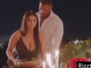 Big Tits Violet Myers Got Wet By The Black Guy Having Big Dick Ufff The Wet Pusssy🤤