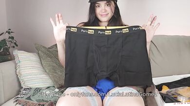 Busting out my new Pornhub haul gritty big tits joi spit