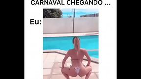 Galeguinha1999 ensaiando para o carnaval rebolando at&eacute_ o ch&atilde_o
