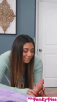 Xxlayna Marie Ravishes Stepbrother Ethan Seeks in Explicit Creampie Encounter