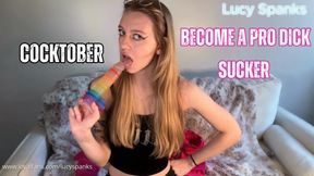 Cock Sucker Training Femdom POV Cocktober