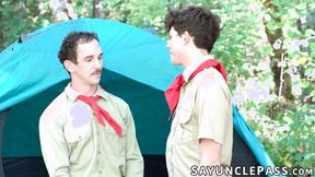 Grey Gold trusts his master Greg McKeon fucking skills at the camp