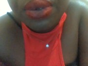 Spit fetish mouth play cam girl nemy Ebony findom Goddess cum