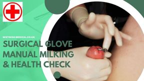 Manual milking semen extraction with surgical gloves - Full health check